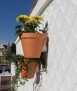 Suport de paret per a testos, 15 cm. 