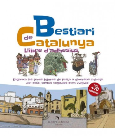 Bestiari de Catalunya. Llibre d'adhesius