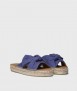 Sandalias Elina Azul Mujer. T.36-41