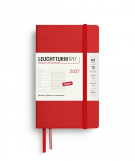 Agenda Setmanal 2027 A6 Cherry