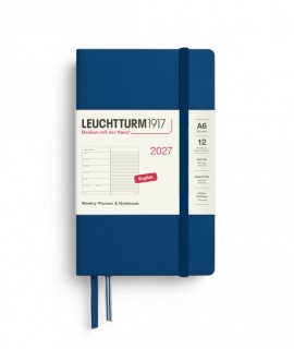 Agenda Setmanal 2027 A6 Indigo