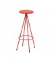 Taburete Nuta 75 cm, rojo