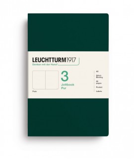 Jottbook A5 Forest Green - Set de 3