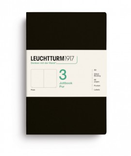 Jottbook A5 Negre - Set de 3