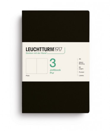 Jottbook A5 Negre - Set de 3