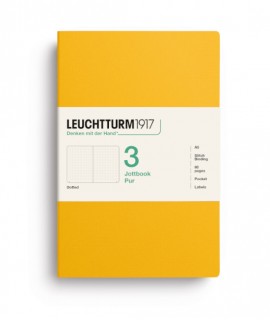Jottbook A5 Sunflower. Dot Grid - Set de 3