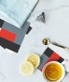 Posavasos Dessau rojo, 4uds