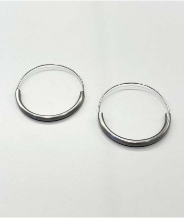 Pendientes Tarraco, acero