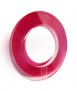 Brazalete Big, transparente + fucsia