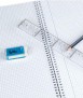 Regle de plàstic transparent, 30 cm. 