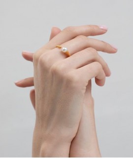 Anillo dorado Eclat