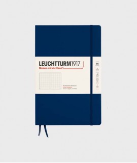 Libreta Classic B5. Acabado puntos. Azul marino