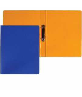 Carpeta, llom 2 cm. Mida: 34x26x2 cm. Color negre. 2 anelles rodones