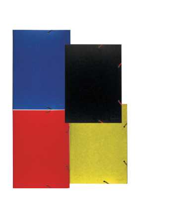 Drawing folder, with erasers. Size: 46x33 cm. Blue