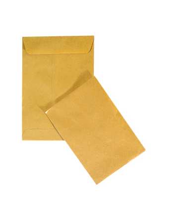 Bolsa Salario Tamano 9x13 Cm Color Kraft