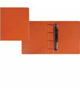 Carpeta con funda, lomo 5 cm. Tamaño: 35x26x5 cm. Color negro. 4 anillas redondas